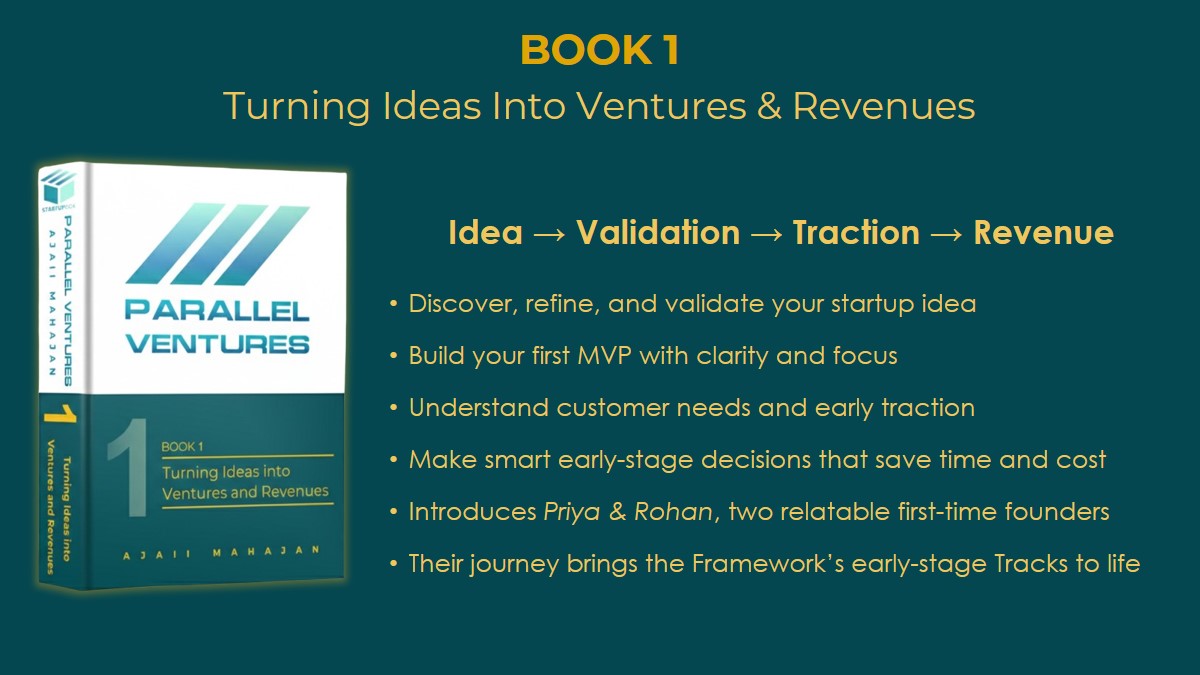 Book 1 - Turning Ideas into Ventures & Revenues